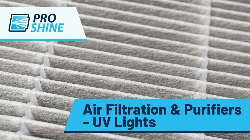 Air Filtration and Purifiers UV lights