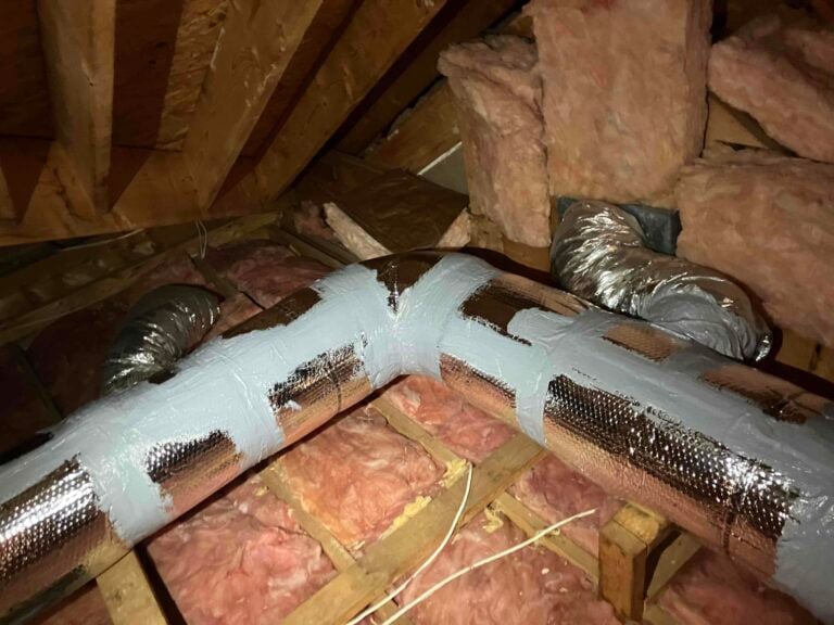thermal barrier insulation pipes repaired