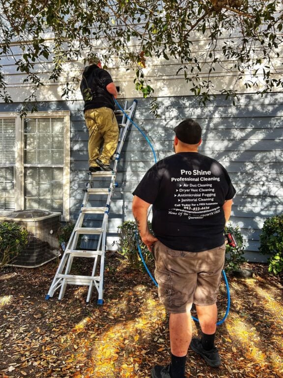 Pro Shine professional crew working